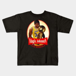 Magic Johnson // Stay positive Kids T-Shirt